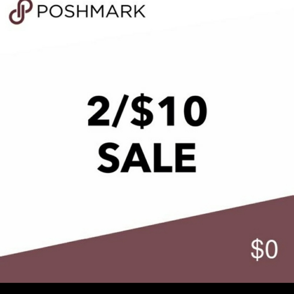 2 for 10 sale!